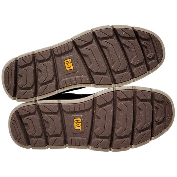 CAT Men Covert Boot Combat Ankle Boots Size US 11M Brown Leather - Picture 4 of 5